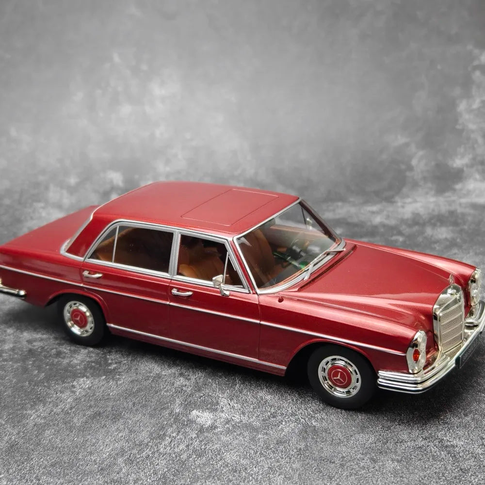 [KK échelle] 1:18 Mercedes-Benz 1967 300SEL 6.3 W109 rouge voiture miniature Die-Cast