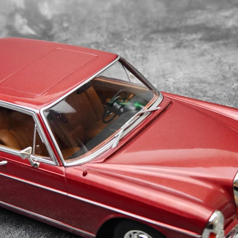 [KK échelle] 1:18 Mercedes-Benz 1967 300SEL 6.3 W109 rouge voiture miniature Die-Cast