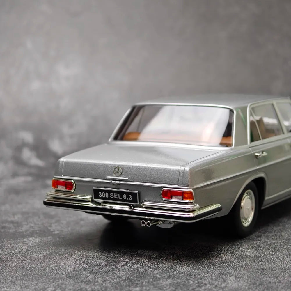 [KK échelle] 1:18 Mercedes-Benz 1967 300SEL 6.3 W109 argent voiture miniature Die-Cast