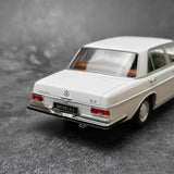 [KK Scale] 1:18 Mercedes-Benz 1967 300SEL 6.3 W109 White Model Car Die-Cast