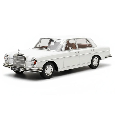 [KK Scale] 1:18 Mercedes-Benz 1967 300SEL 6.3 W109 White Model Car Die-Cast