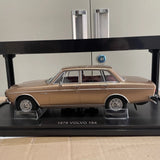 [KK スケール] 1:18 Volvo 1970 164 ブラウン モデルカー Die-Cast