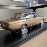 [KK スケール] 1:18 Volvo 1970 164 ブラウン モデルカー Die-Cast