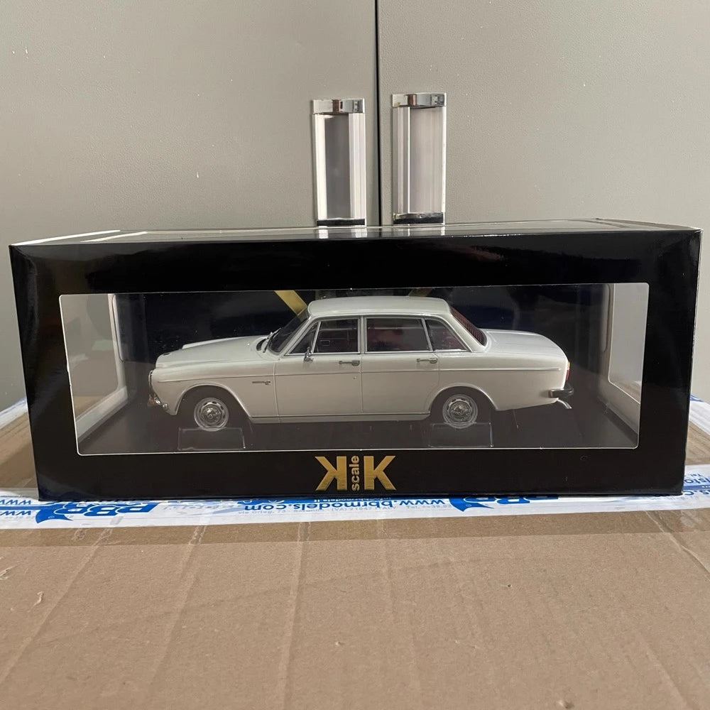 [KK Scale] 1:18 Volvo 1970 164 White Model Car Die-Cast