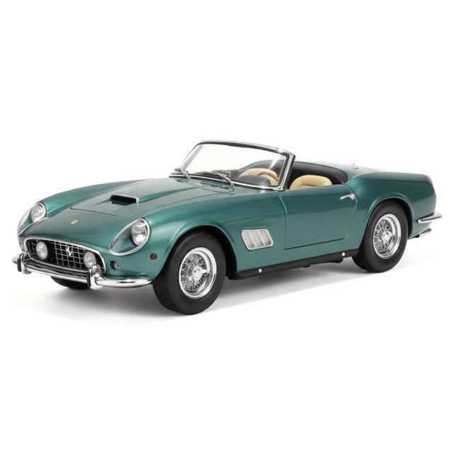 [KK Scale] 1:18 Ferrari 1960 250 GT Spyder California Green Model Car Die-Cast