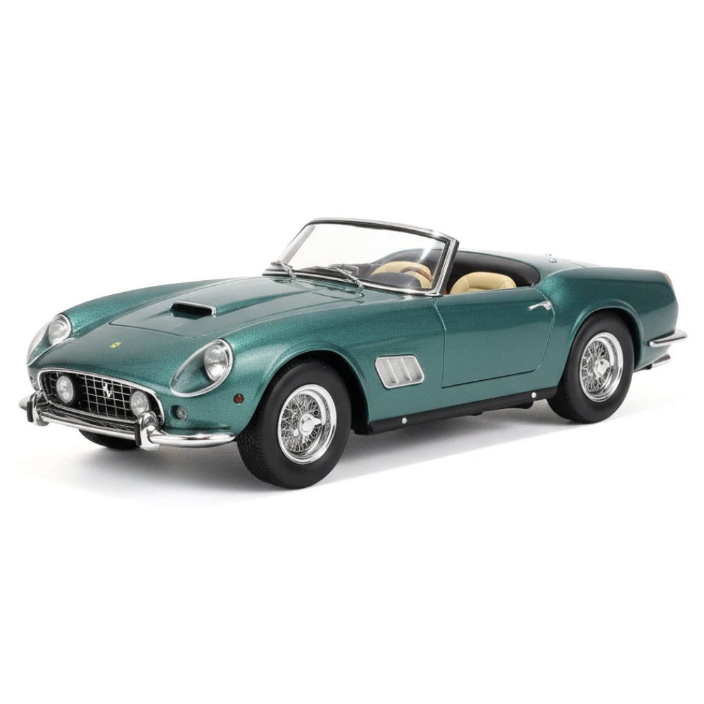 [KK Scale] 1:18 Ferrari 1960 250 GT Spyder California Green Model Car Die-Cast