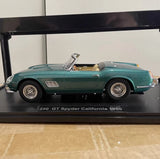 [KK Scale] 1:18 Ferrari 1960 250 GT Spyder California Green Model Car Die-Cast
