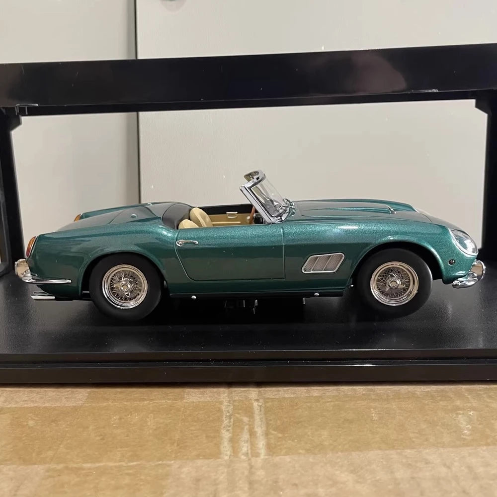 [KK Scale] 1:18 Ferrari 1960 250 GT Spyder California Green Model Car Die-Cast