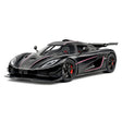 Koenigsegg 2014 One1 svart 1:32 – pressgjuten visningsmodell