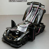 Koenigsegg 2014 One1 svart 1:32 – pressgjuten visningsmodell
