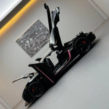 Koenigsegg 2014 One1 svart 1:32 – pressgjuten visningsmodell