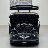 Koenigsegg 2014 One1 svart 1:32 – pressgjuten visningsmodell