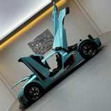Koenigsegg 2014 One1 ブルー 1:24 – ダイキャスト展示モデルダイキャスト