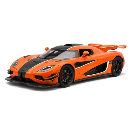 Koenigsegg 2014 One1 oranje 1:24 – diecast displaymodel