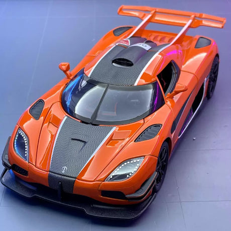 Koenigsegg 2014 One1 oranje 1:24 – diecast displaymodel