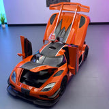 Koenigsegg 2014 One1 oranje 1:24 – diecast displaymodel