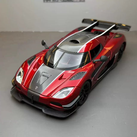 Koenigsegg 2014 One1 rood 1:24 – diecast displaymodel
