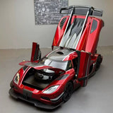 Koenigsegg 2014 One1 rood 1:24 – diecast displaymodel