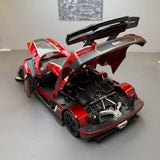 Koenigsegg 2014 One1 rood 1:24 – diecast displaymodel