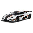 Koenigsegg 2014 One1 zilver 1:24 – diecast displaymodel