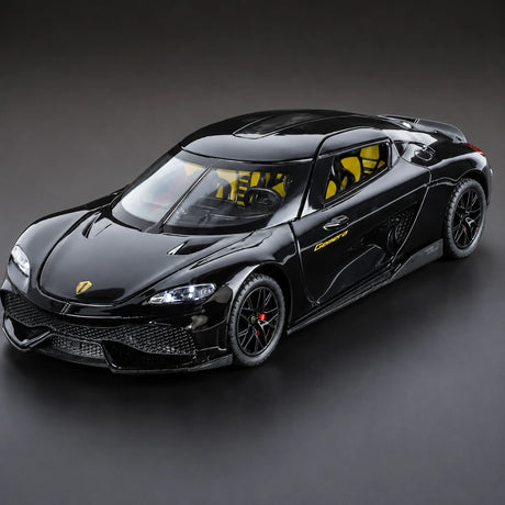 Koenigsegg 2020 Gemera zwart 1:24 – diecast displaymodel