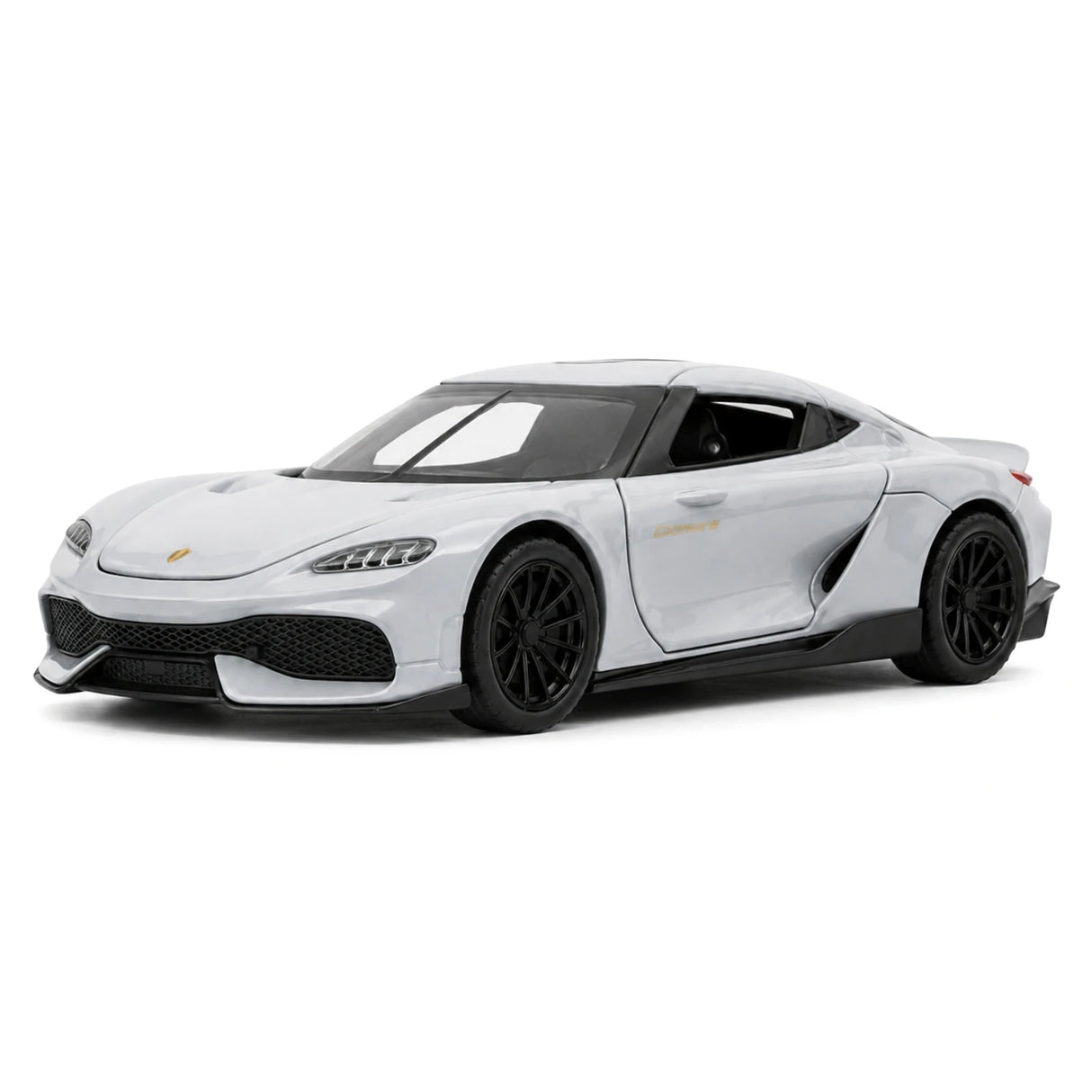 Koenigsegg 2020 Gemera grå 1:32 – pressgjuten visningsmodell