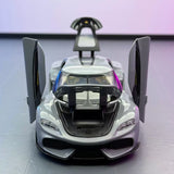 Koenigsegg 2020 Gemera grå 1:32 – pressgjuten visningsmodell