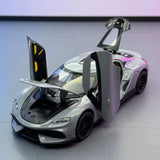 Koenigsegg 2020 Gemera grå 1:32 – pressgjuten visningsmodell