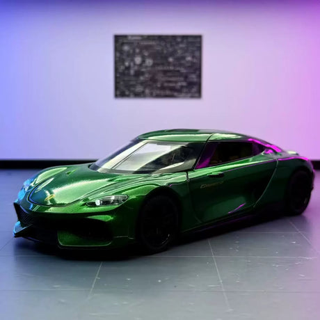 Koenigsegg 2020 Gemera groen 1:24 – diecast displaymodel
