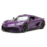 Koenigsegg 2020 Gemera lila 1:32 – pressgjuten visningsmodell