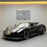 Koenigsegg 2020 Jesko Absolut zwart 1:24 – diecast displaymodel