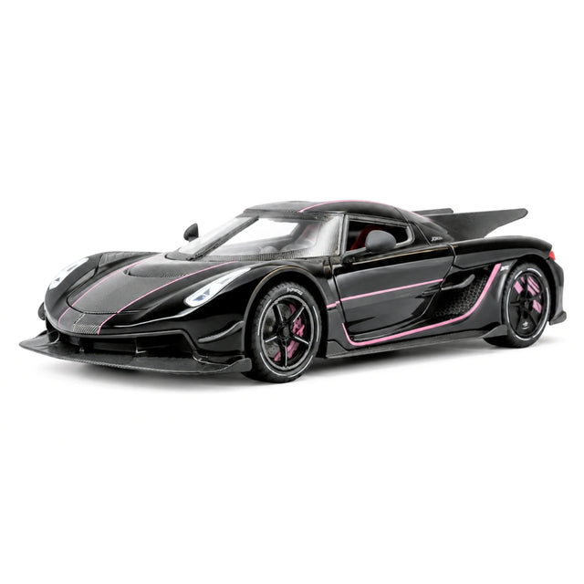 Koenigsegg 2020 Jesko Absolut zwart 1:24 – diecast displaymodel