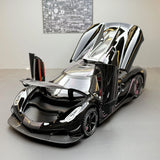 Koenigsegg 2020 Jesko Absolut zwart 1:24 – diecast displaymodel