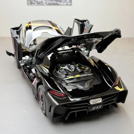 Koenigsegg 2020 Jesko Absolut zwart 1:24 – diecast displaymodel