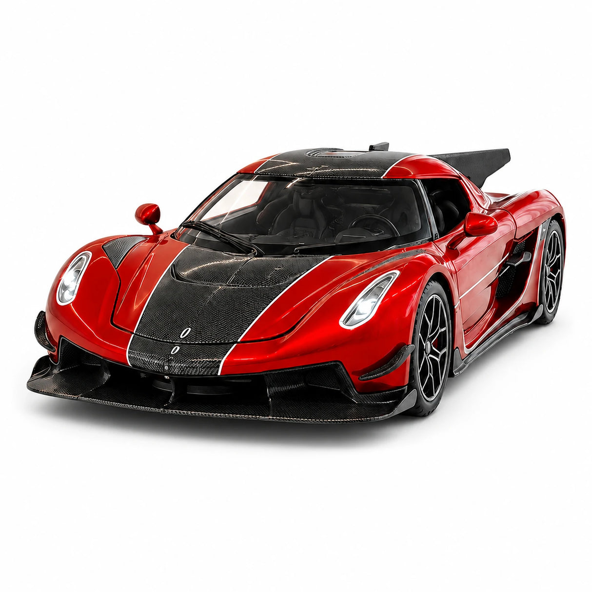 Koenigsegg 2020 Jesko Absolut röd 1:32 – pressgjuten visningsmodell