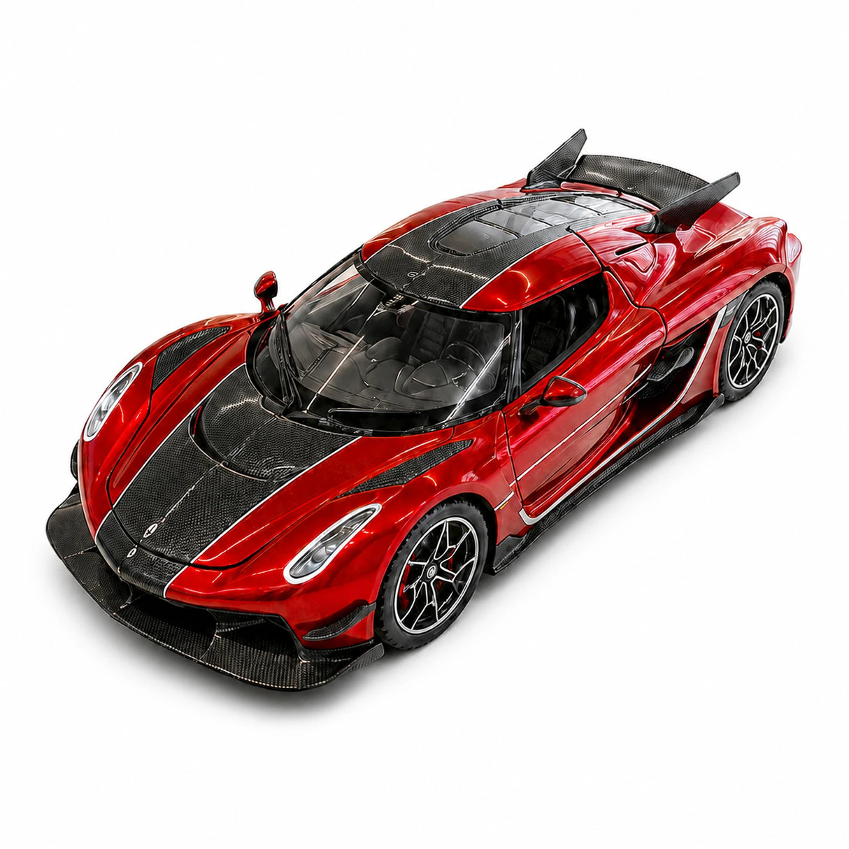 Koenigsegg 2020 Jesko Absolut röd 1:32 – pressgjuten visningsmodell