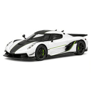 Koenigsegg 2020 Jesko Absolut wit 1:24 – modelauto van gegoten metaal voor display