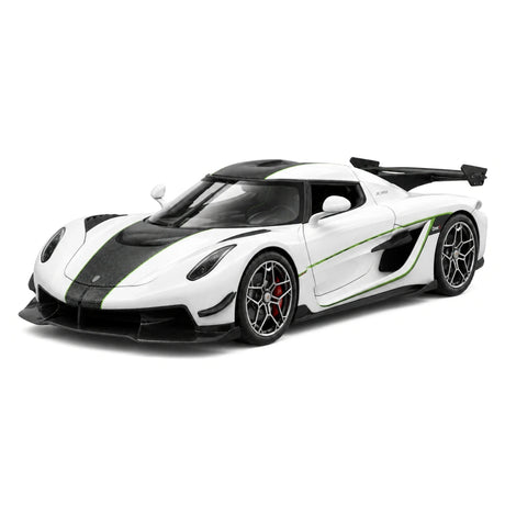 Koenigsegg 2020 Jesko Absolut vit 1:32 – pressgjuten visningsmodell