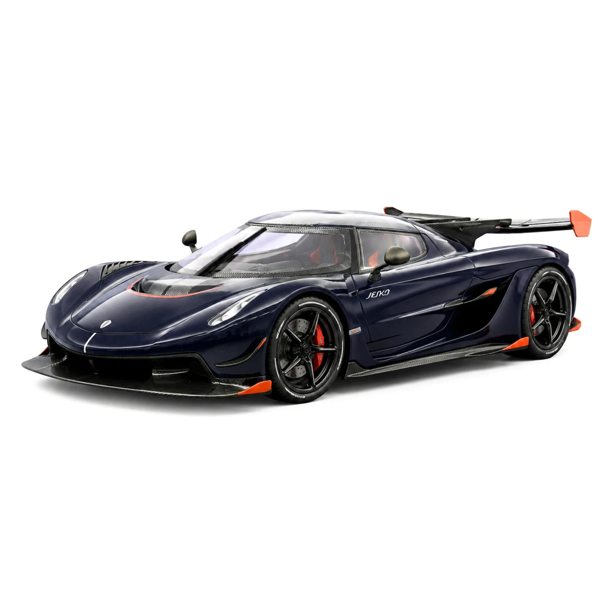 Koenigsegg 2021 Jesko Attack blauw 1:24 – diecast displaymodel