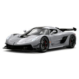 Koenigsegg 2021 Jesko Attack grijs 1:24 – diecast displaymodel