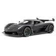 Koenigsegg 2021 Jesko Attack Matte zwart 1:24 – diecast displaymodel