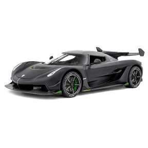 Koenigsegg 2021 Jesko Attack Matte zwart 1:24 – diecast displaymodel