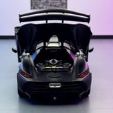 Koenigsegg 2021 Jesko Attack Matte zwart 1:24 – diecast displaymodel