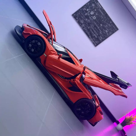 Koenigsegg 2021 Jesko Attack orange 1:32 – pressgjuten visningsmodell