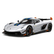 Koenigsegg 2021 Jesko Attack zilver 1:24 – diecast displaymodel