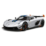 Koenigsegg 2021 Jesko Attack zilver 1:24 – diecast displaymodel