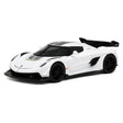Koenigsegg 2021 Jesko Attack vit 1:32 – pressgjuten visningsmodell