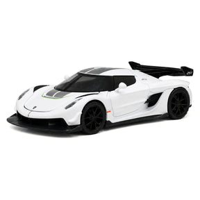Koenigsegg 2021 Jesko Attack vit 1:32 – pressgjuten visningsmodell