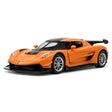 Koenigsegg 2021 Jesko Attack gul 1:32 – pressgjuten visningsmodell