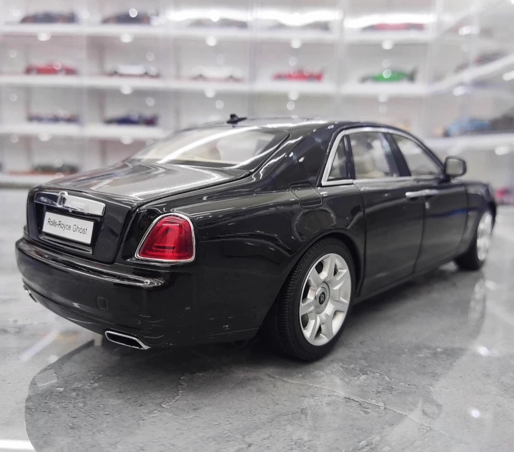 [Kyosho] 1:18 Rolls-Royce 2009 Ghost Black Model Car Die-Cast